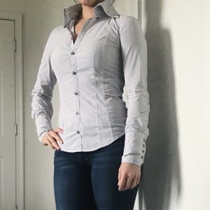 A|X Tall Collar Button Down